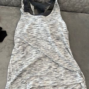 Lululemon tank top and sports bra built in top